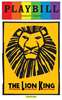 The Lion King the Musical - June 2015 Playbill with Rainbow Pride Logo 